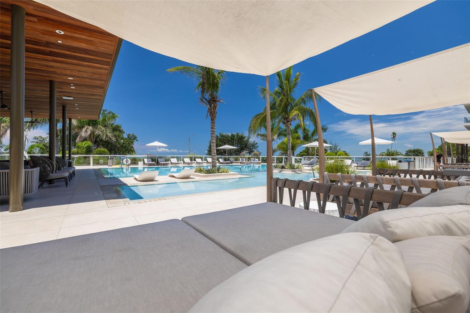 Outdoor community amenities