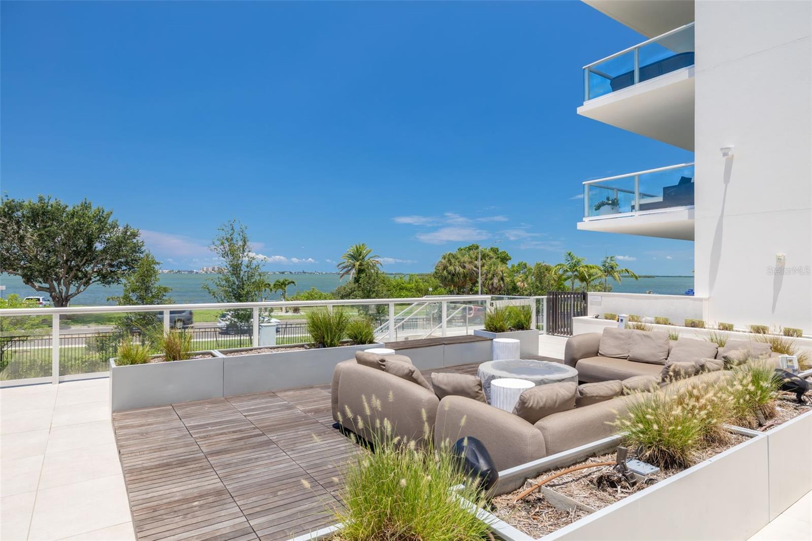 Outdoor community amenities