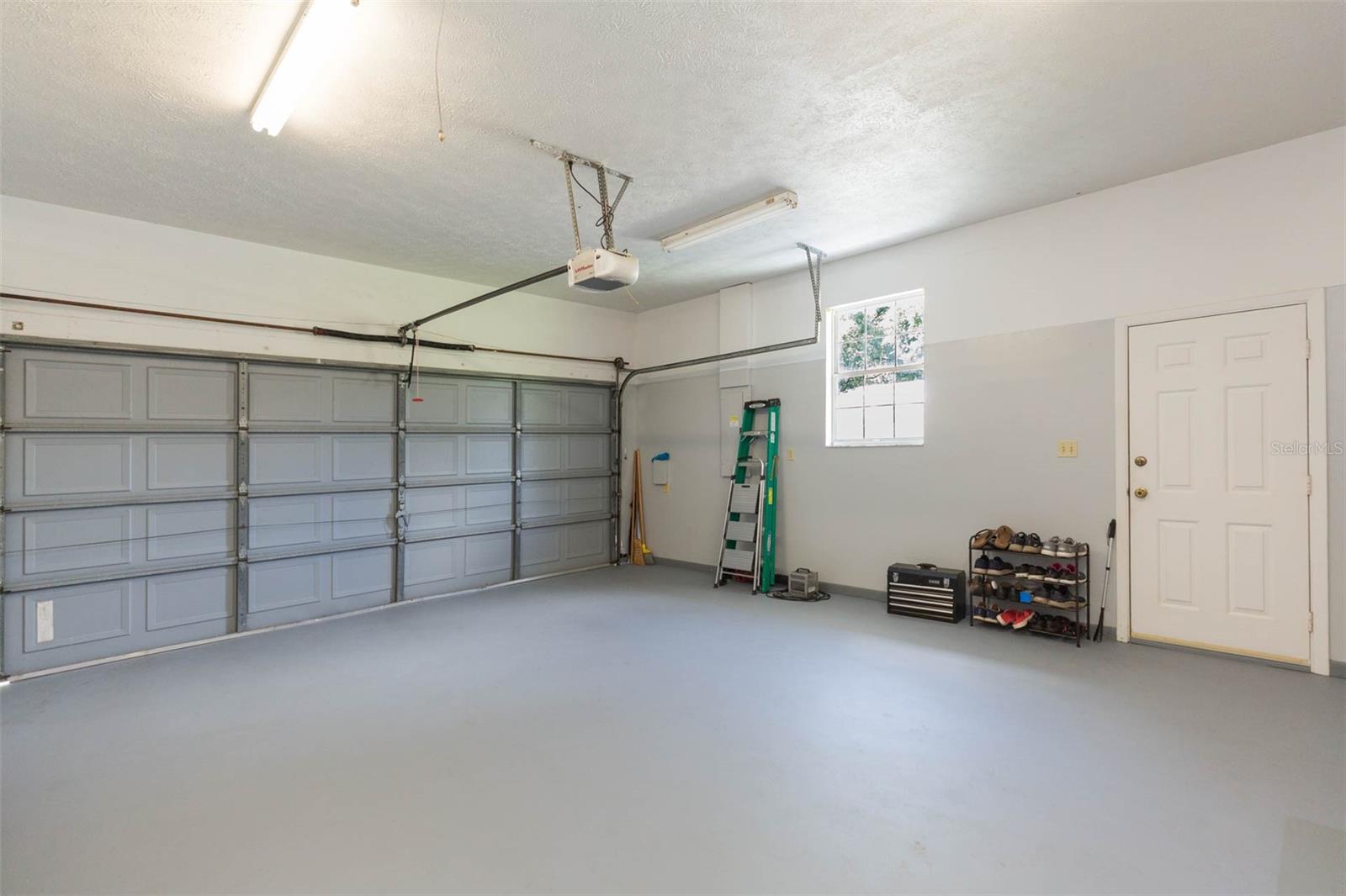 Attached garage