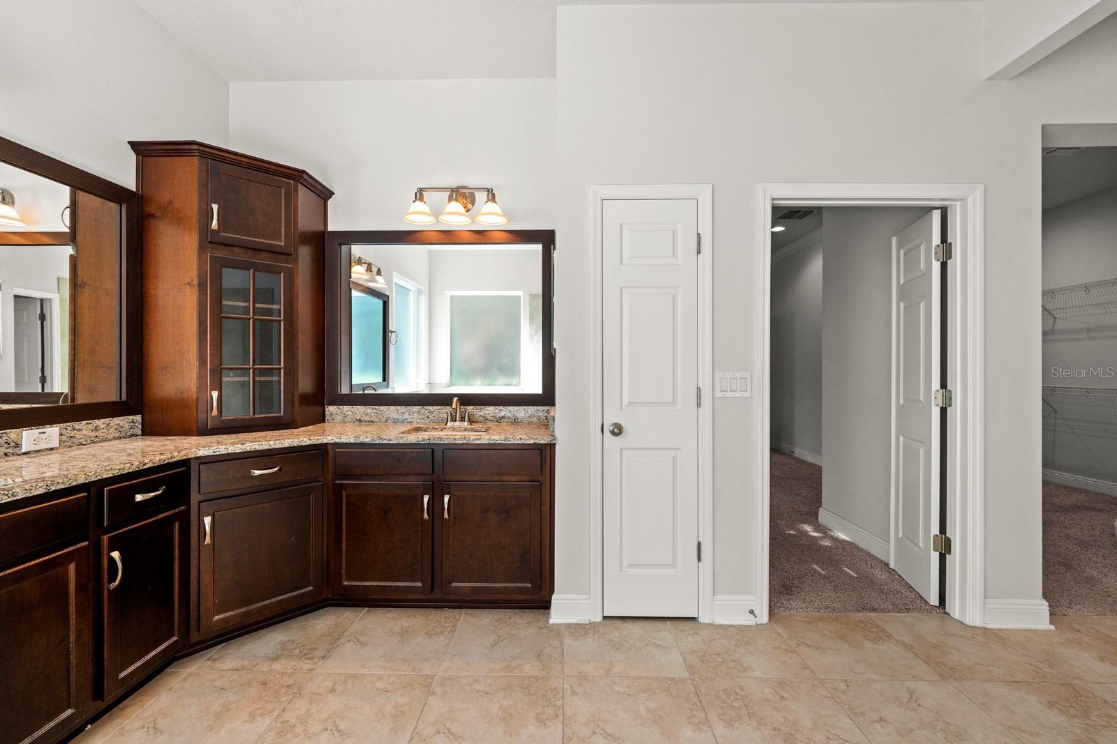 Large double vanity