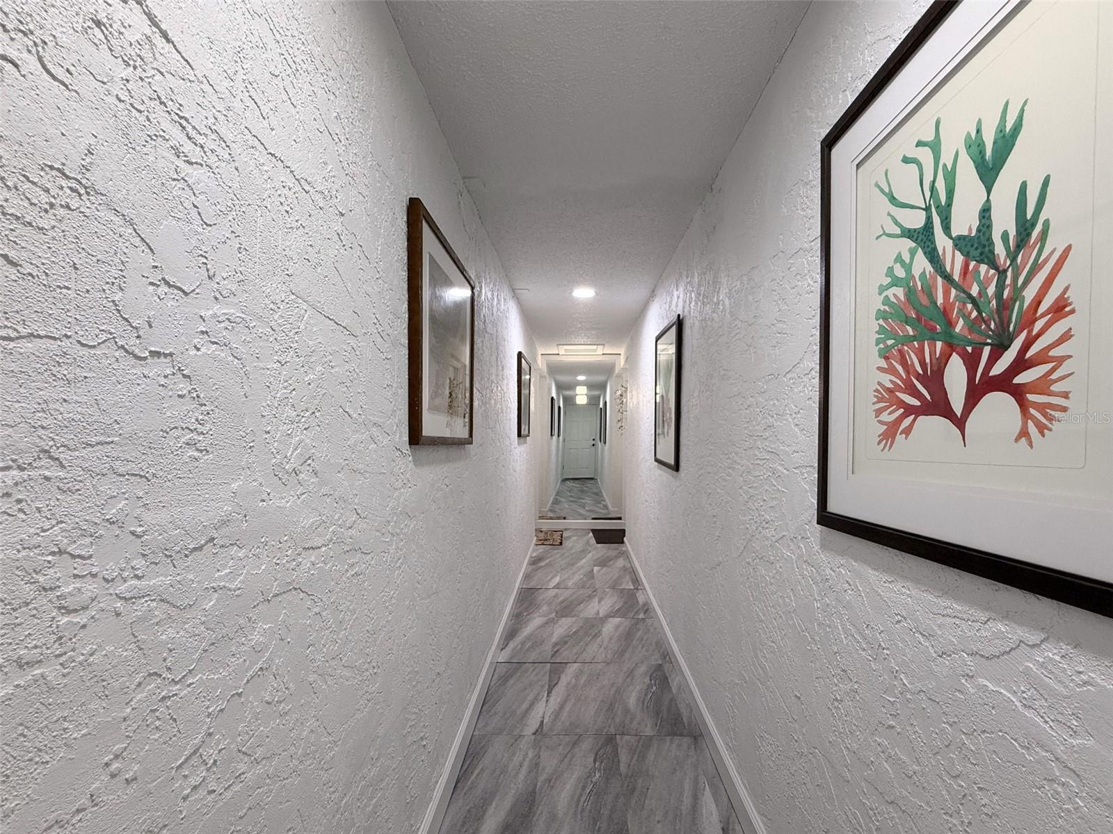 Hallway to front door