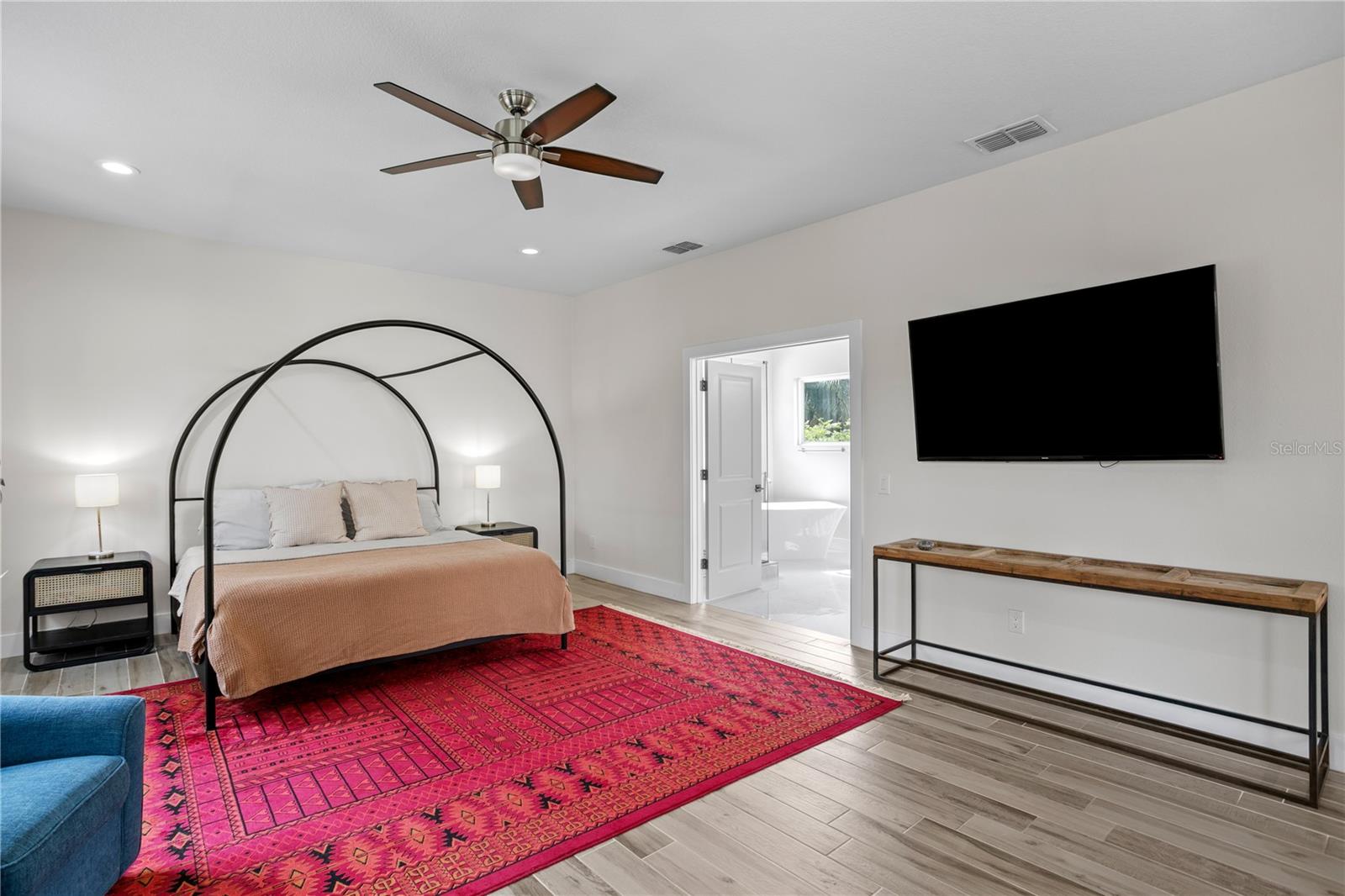 Possibly the largest primary suite you've ever seen!