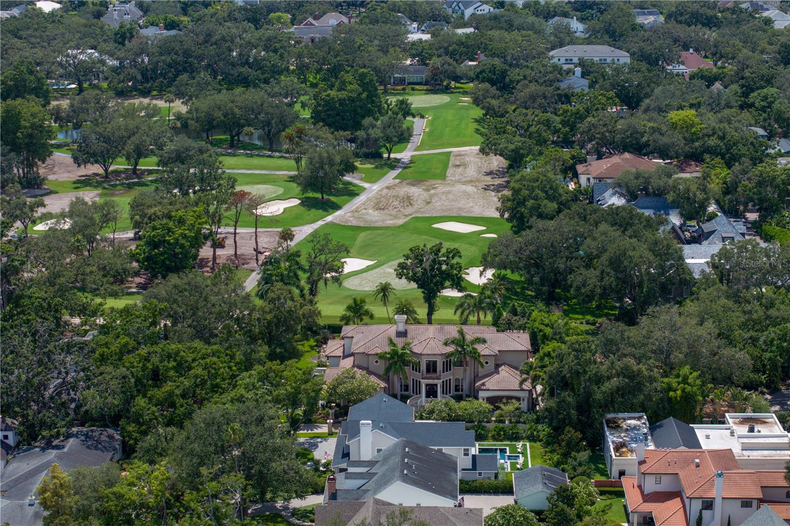 Just one house over from the prestigious Palma Ceia Golf Course