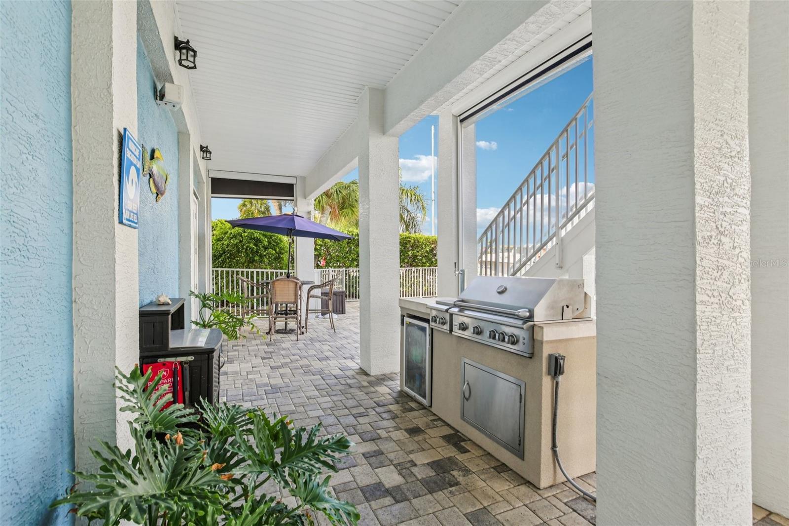 Covered Patio and Sitting area