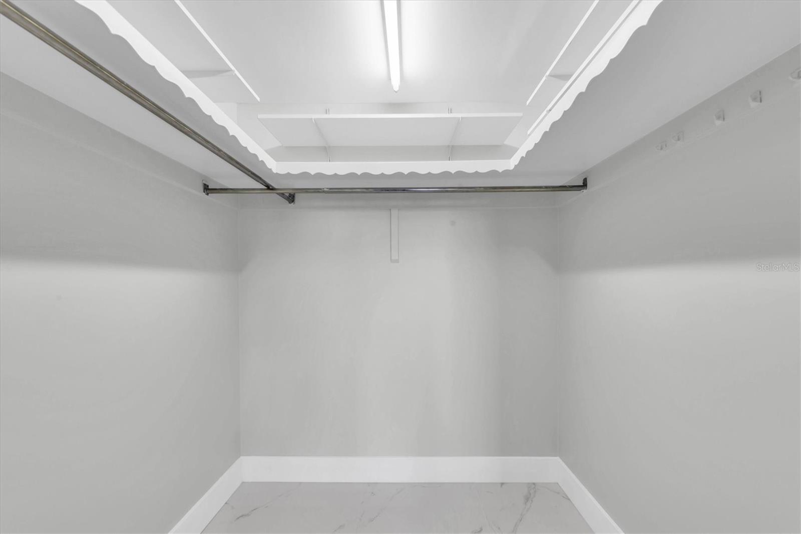 2nd bedroom walk in closet