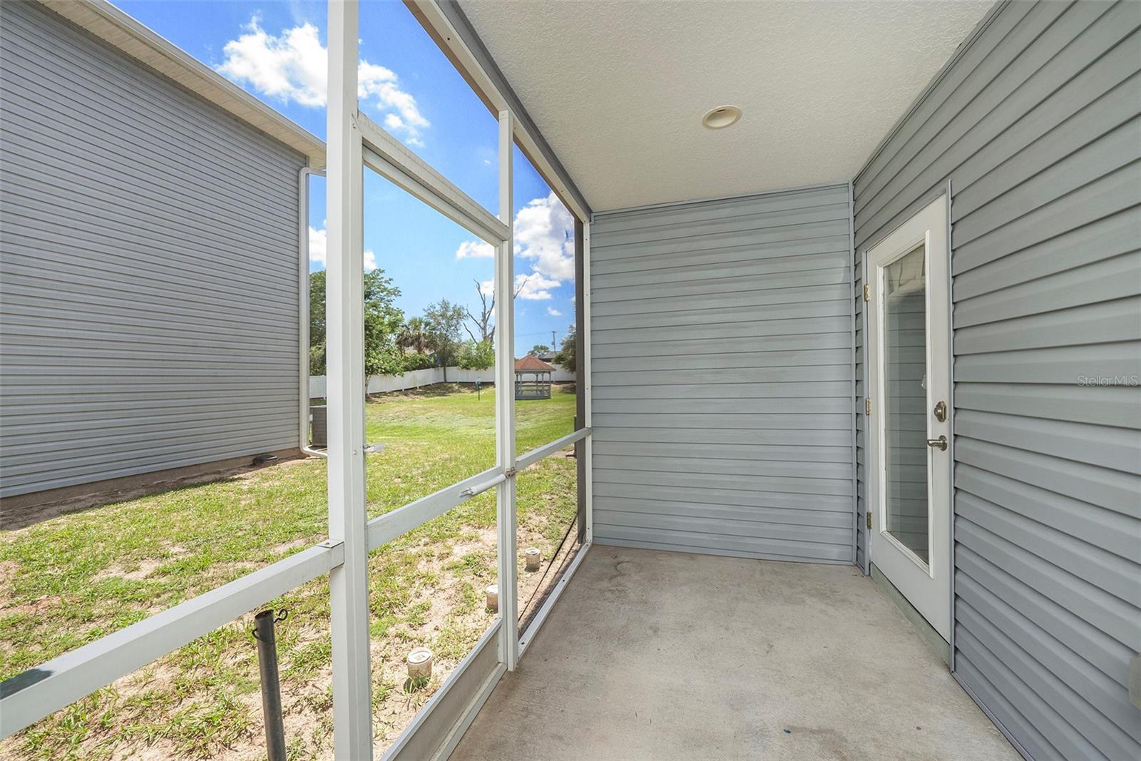 Screened Back Porch