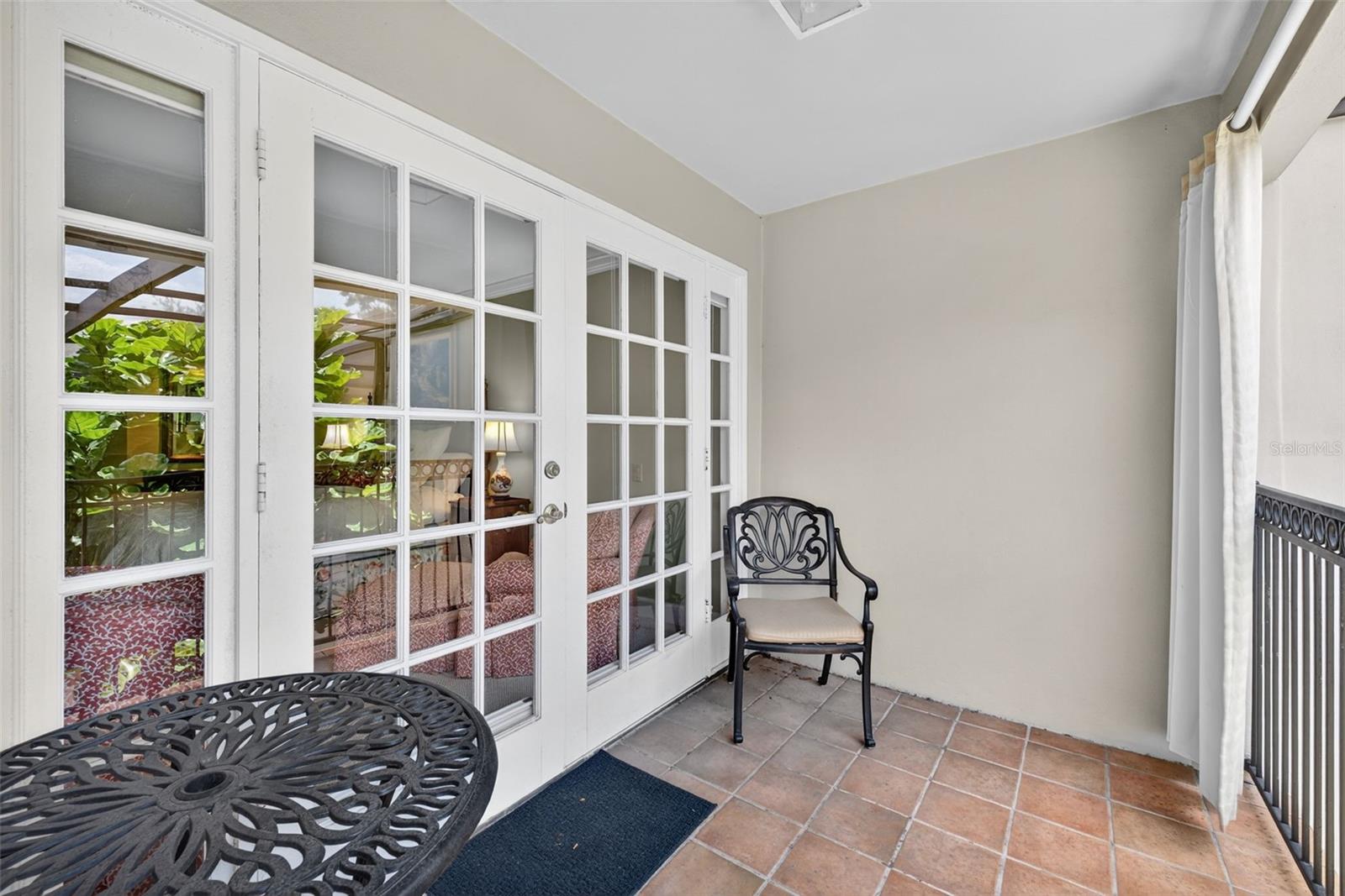 Primary Bedroom balcony