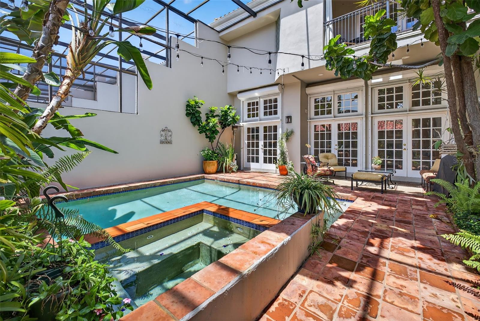 Heated pool