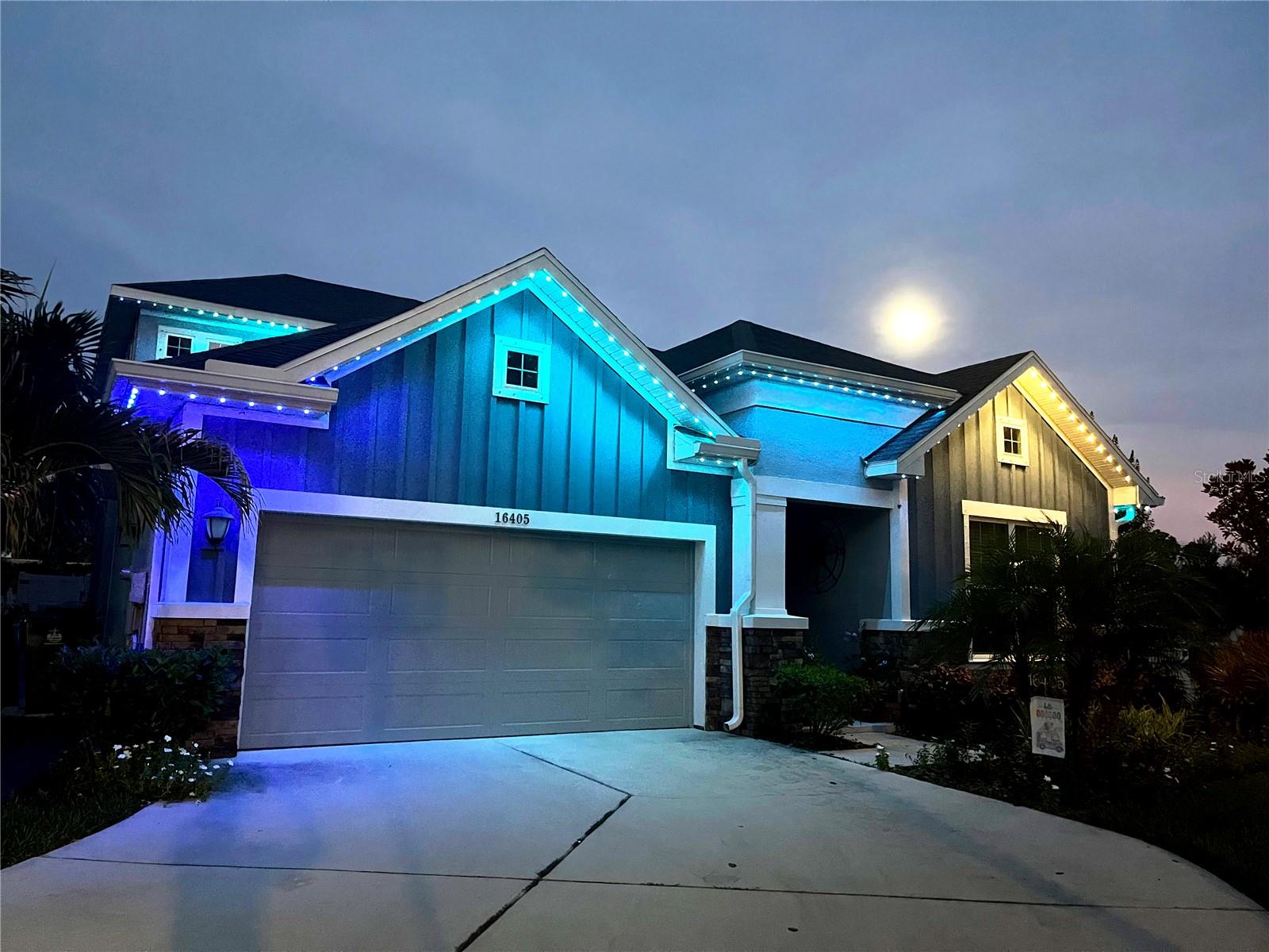 interchangeable colors on the lights