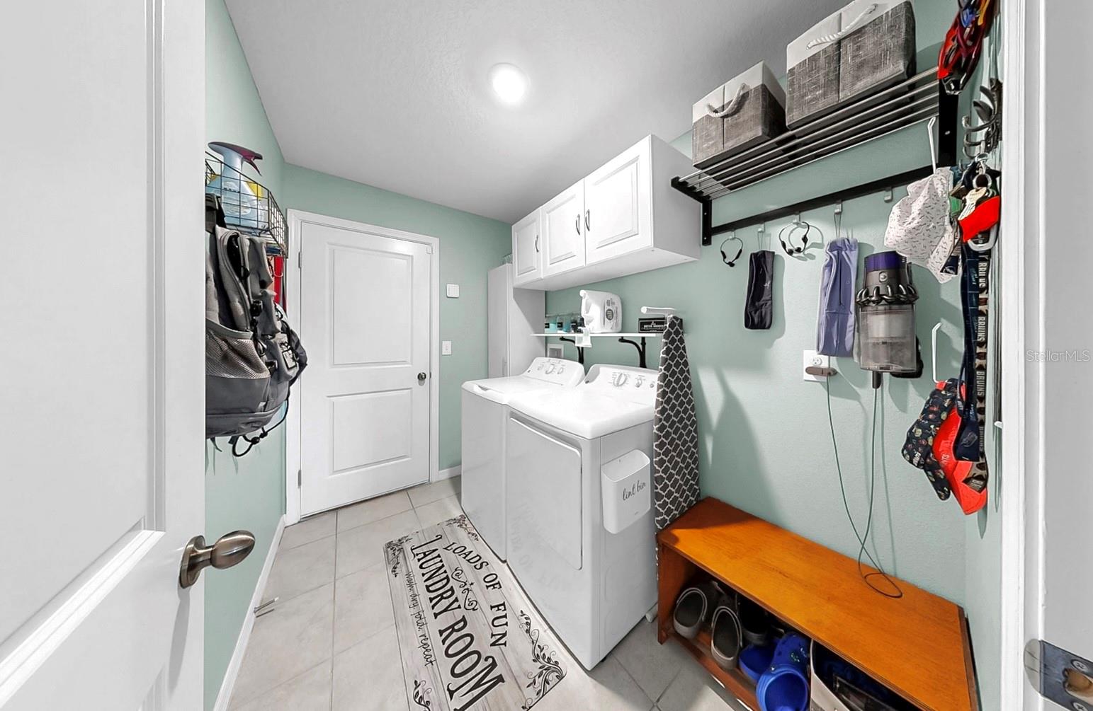 Launrdy Room /  Garage Access