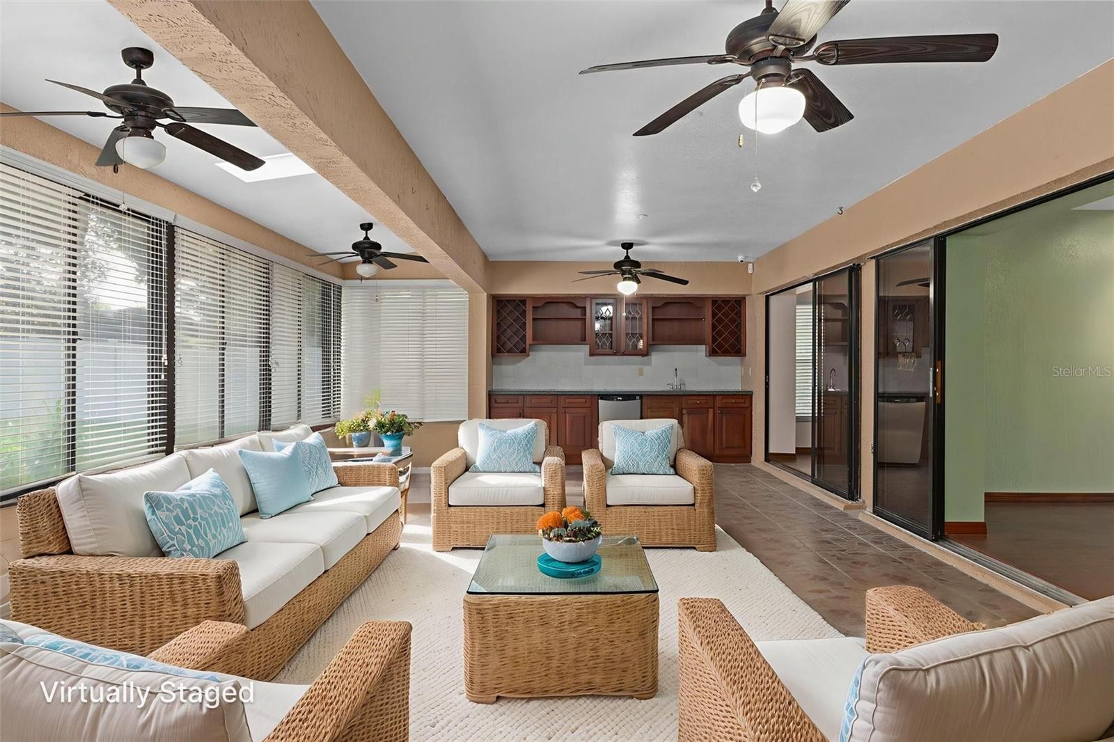 FLORIDA ROOM VIRTUALL STAGED
