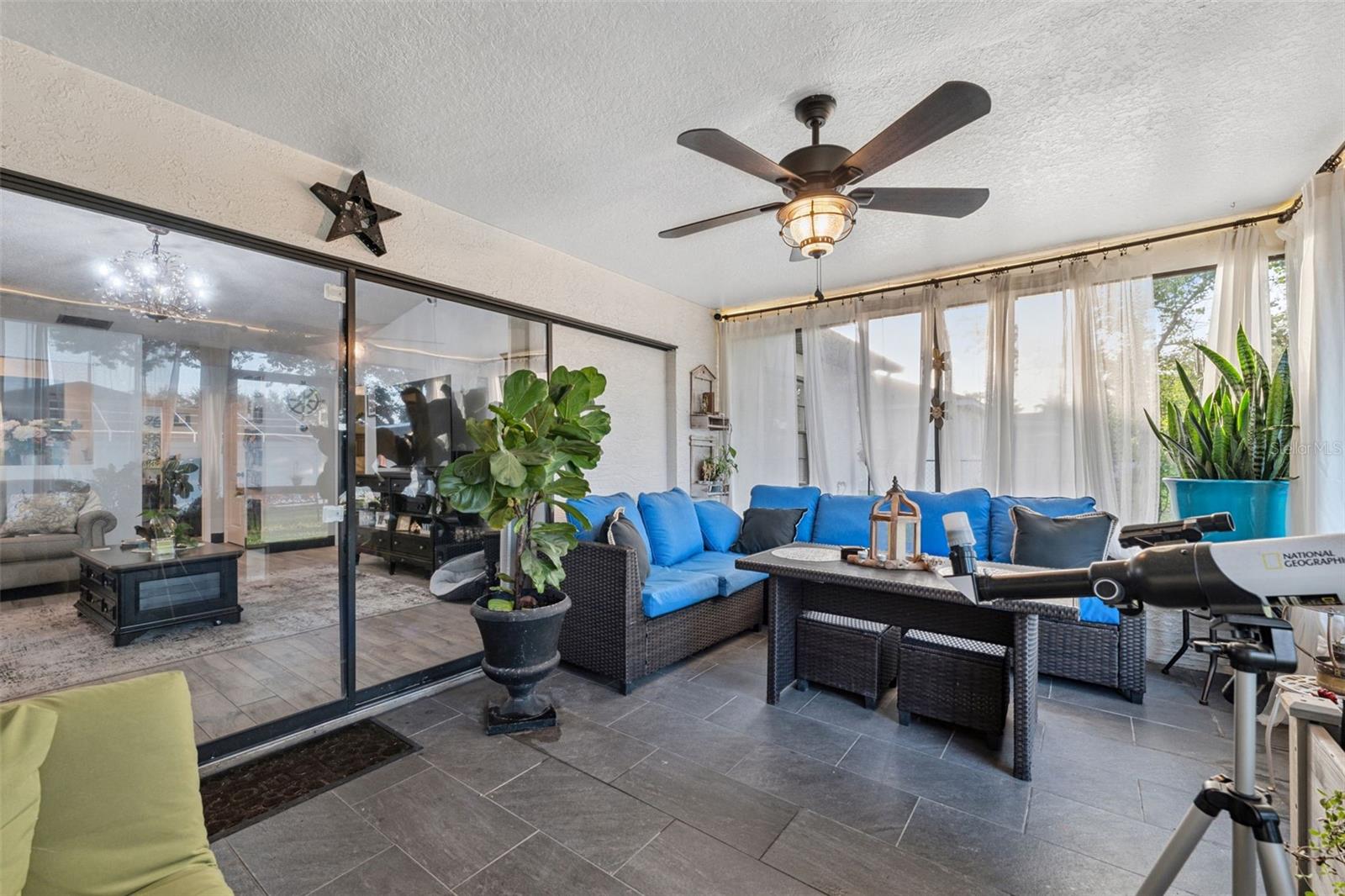 Rear Screened Porch