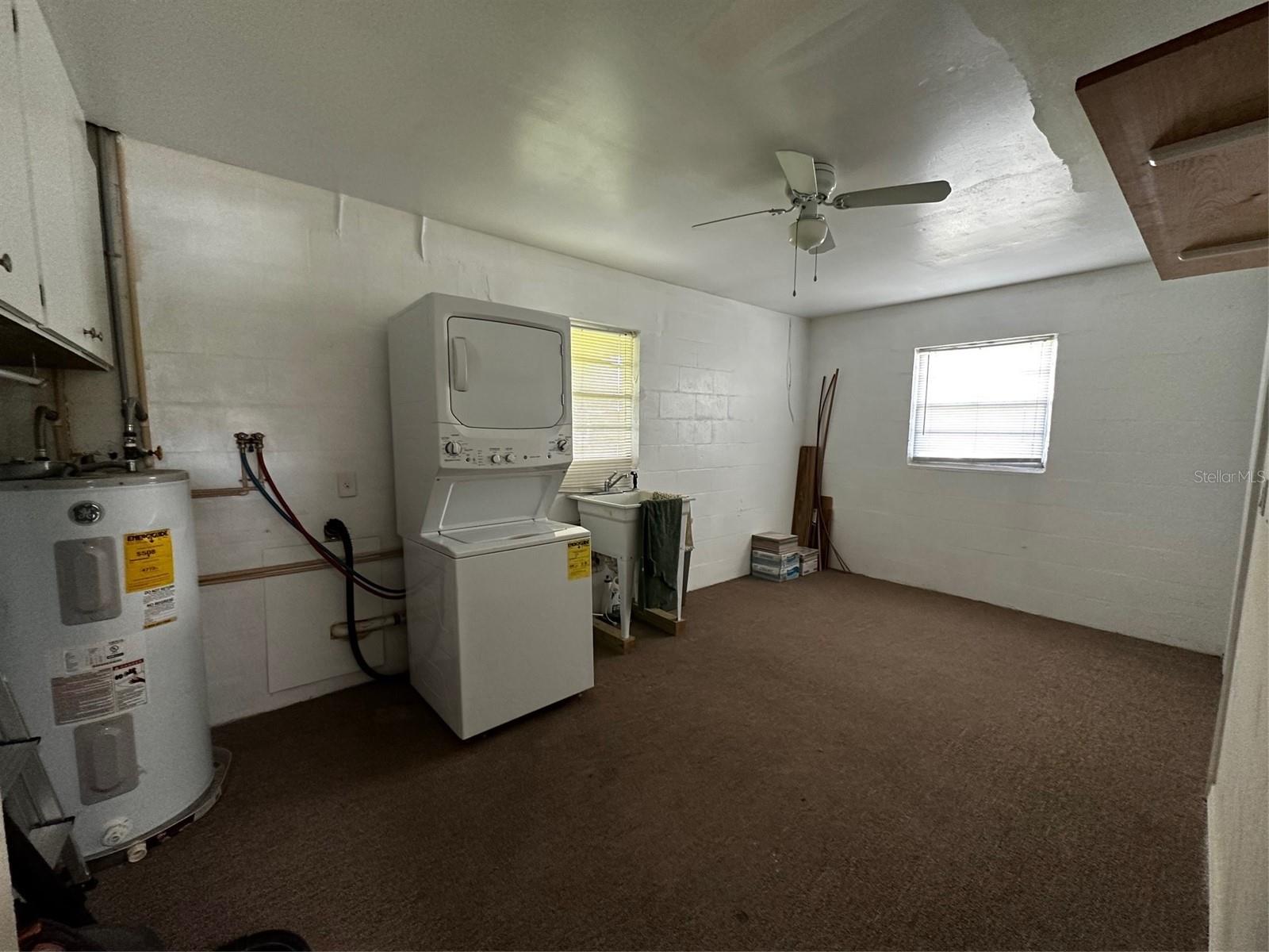 Laundry room & Storage area