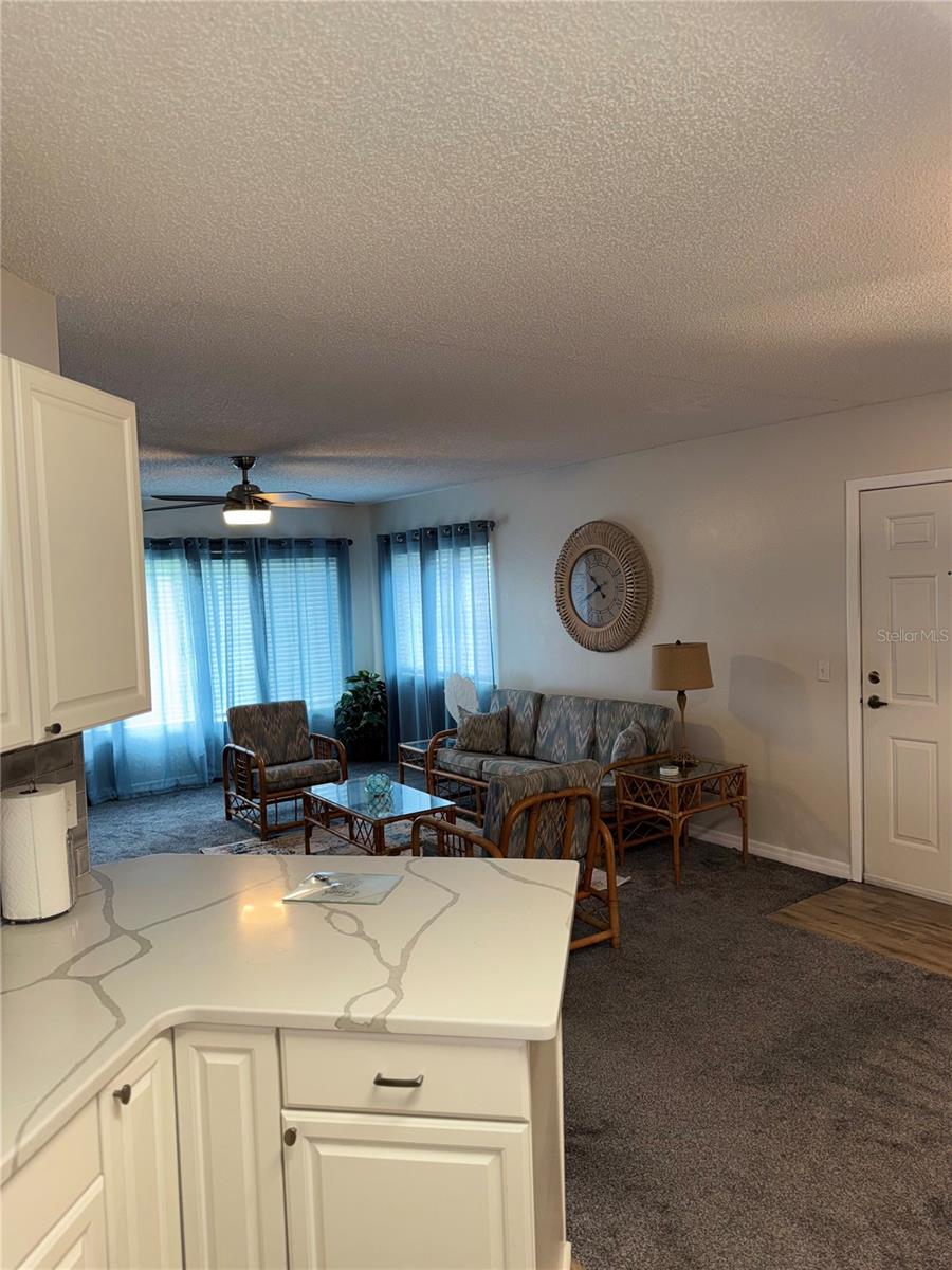 family room/kitchen