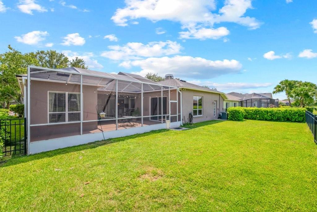 HUGE FLAT YARD