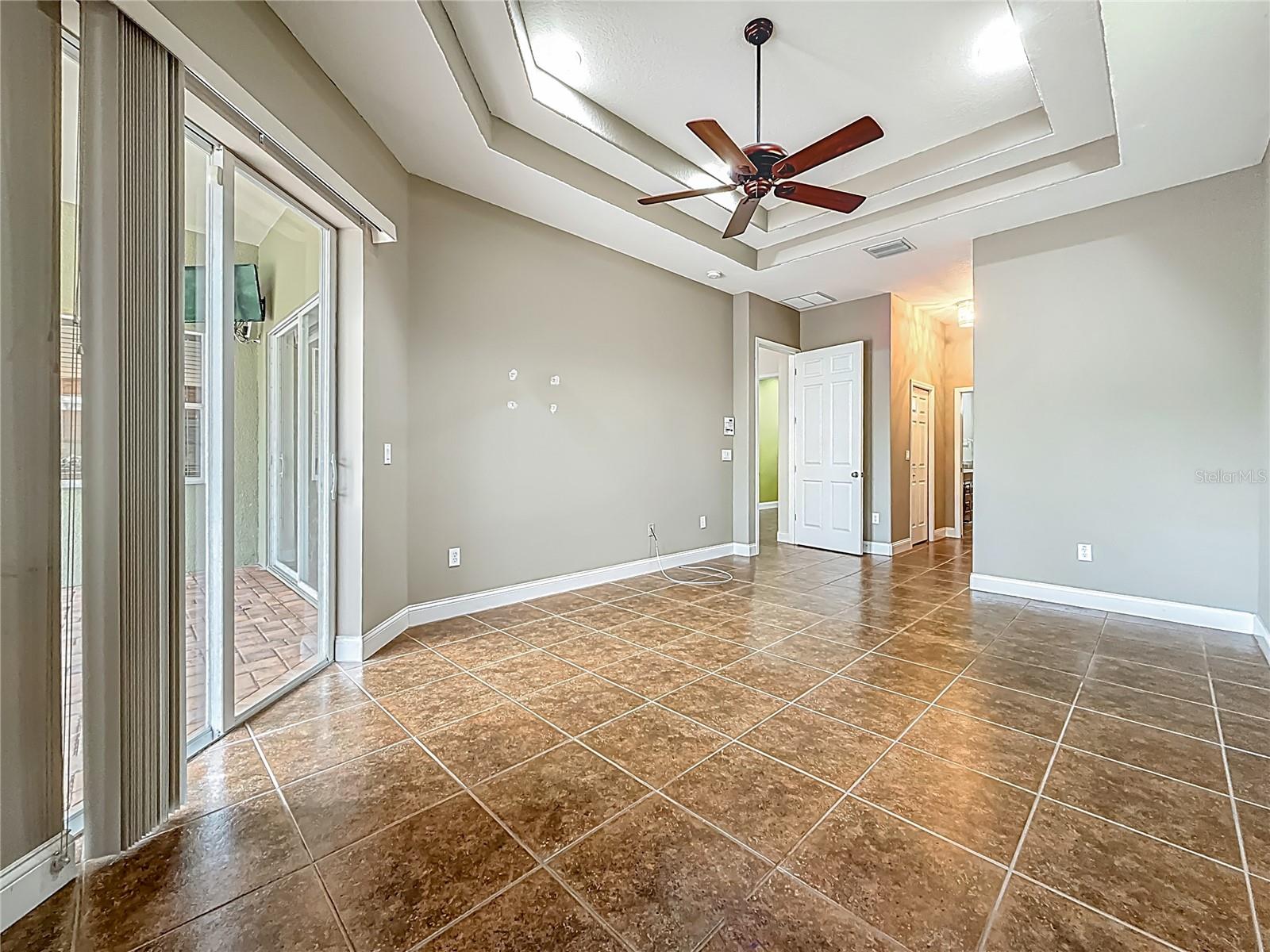 Showing two closets left and right, All walk in.