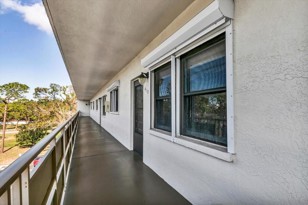 Breezeway & Front Door.