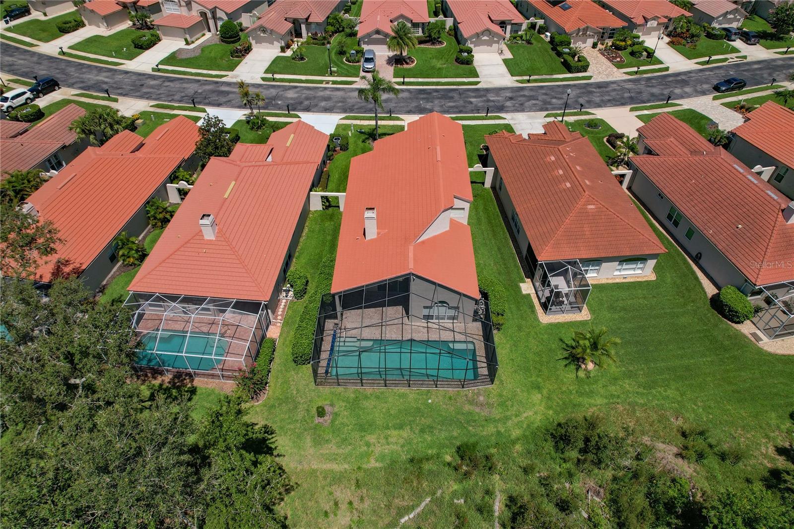Aerial View of Home