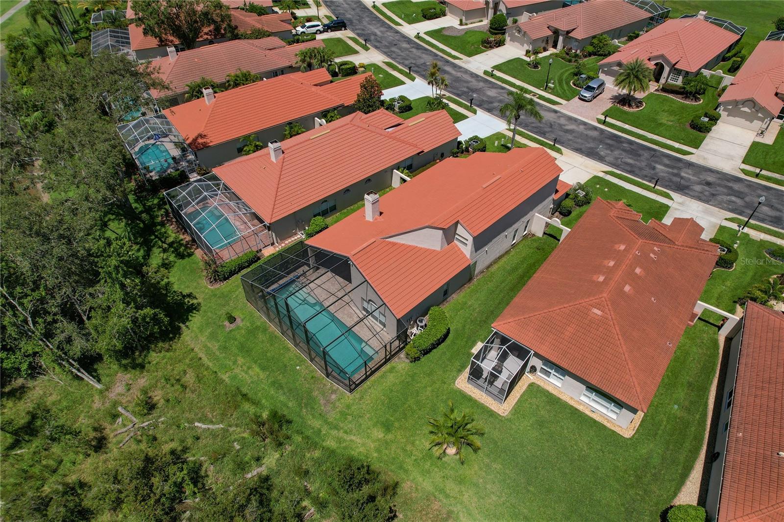 Aerial View of Home