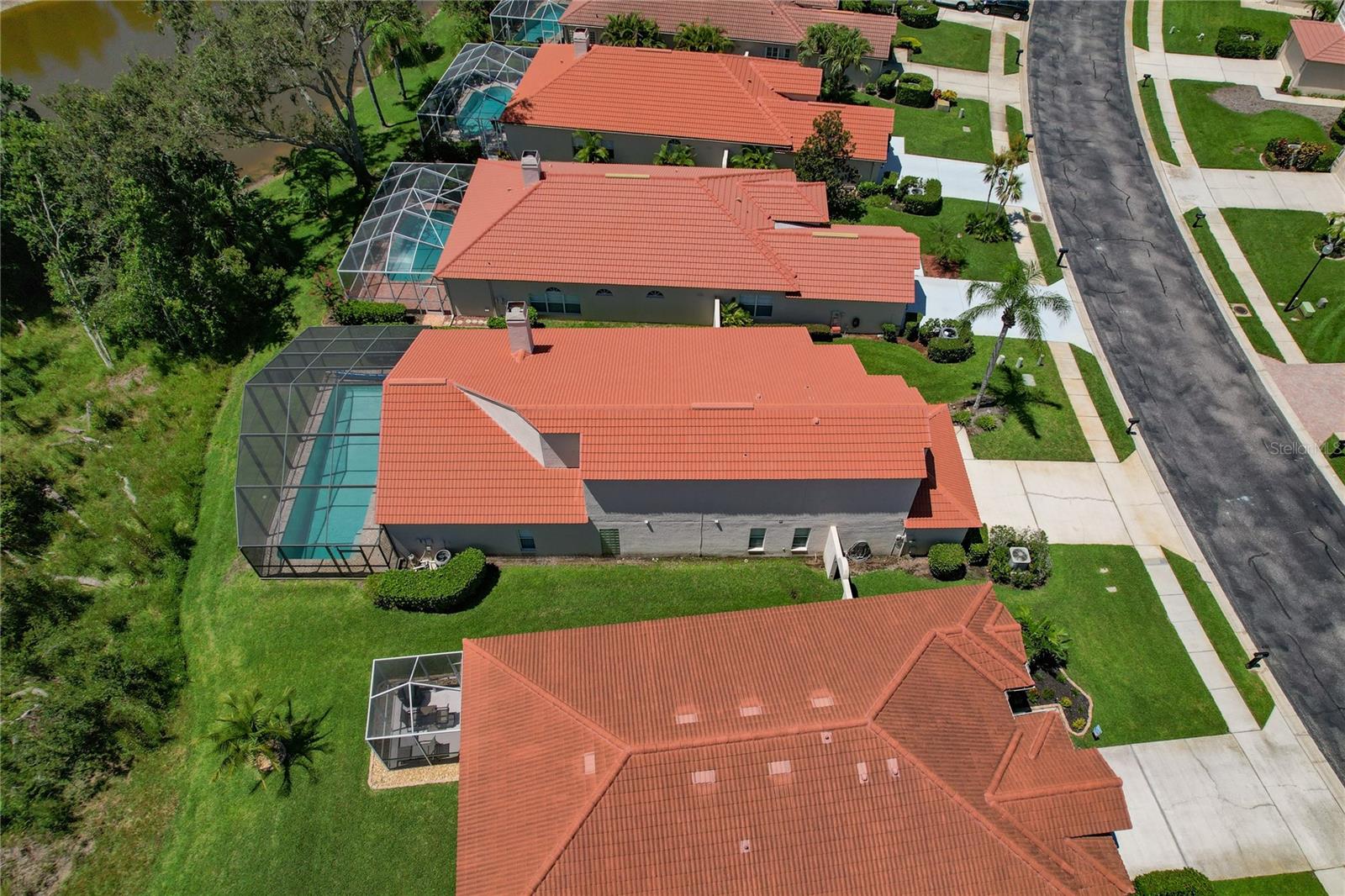 Aerial View of Home