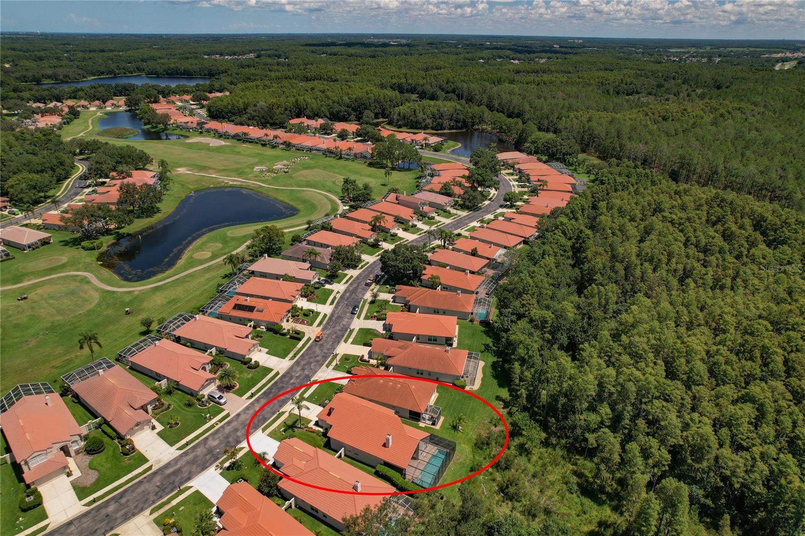 Community - Golf Course  / Home Aerial View