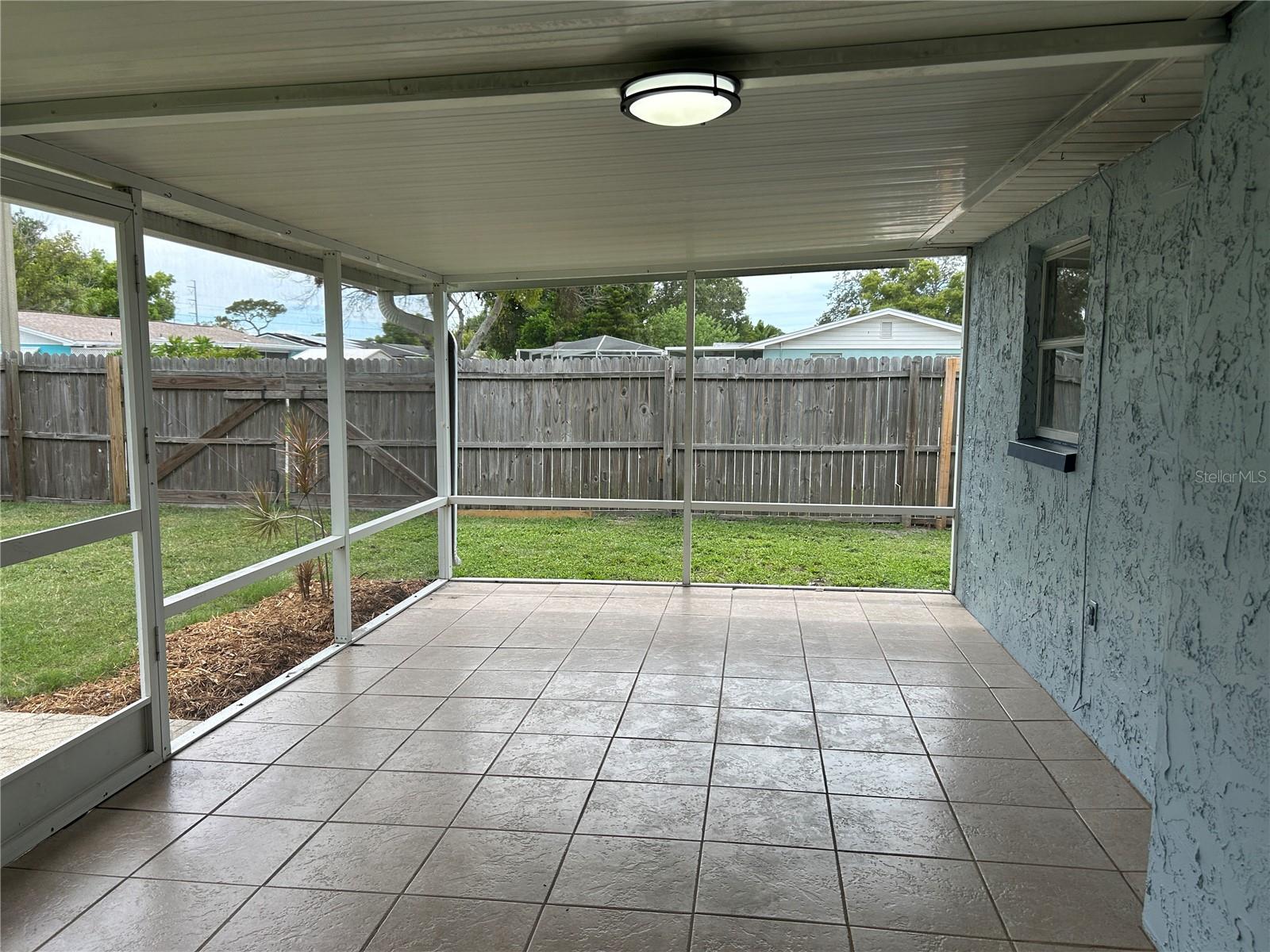 Family rm to outside patio