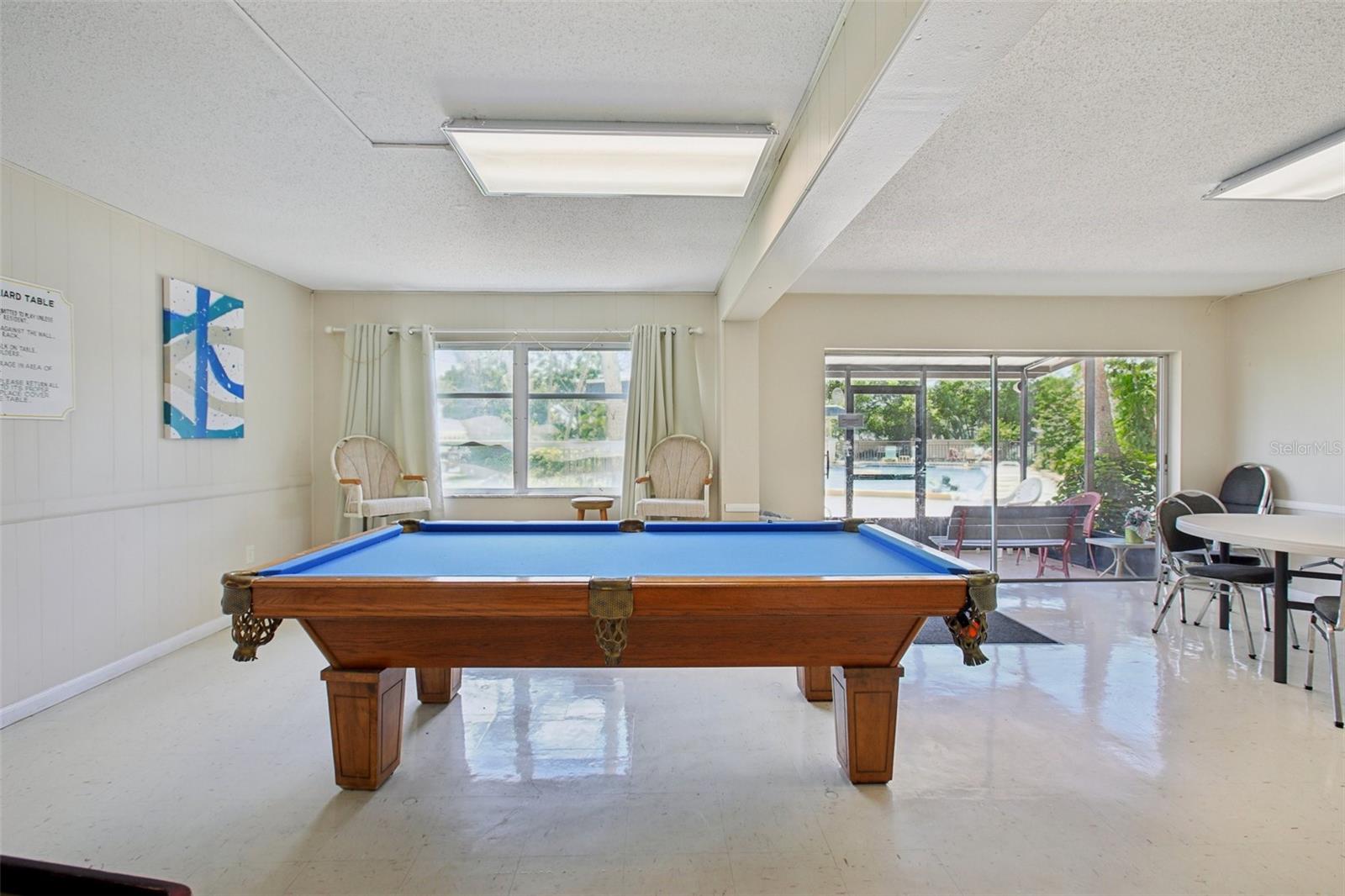 Clubhouse Pool Table
