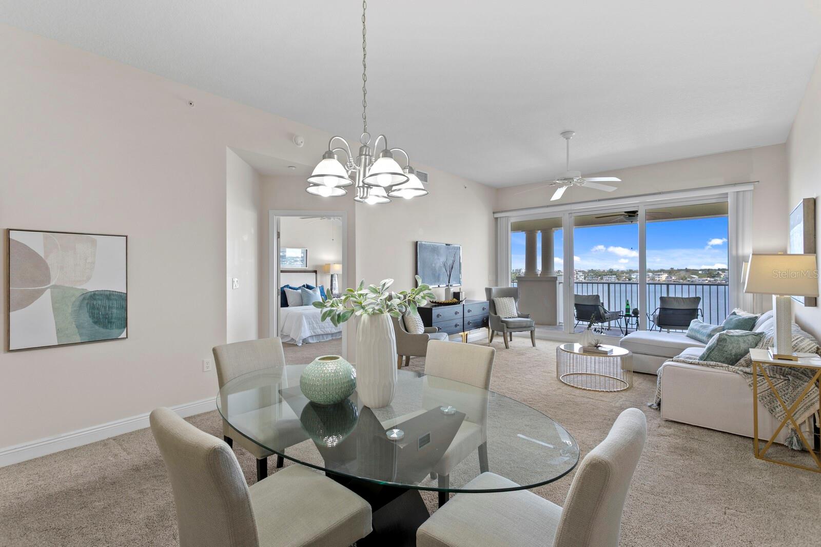 Dining/living area