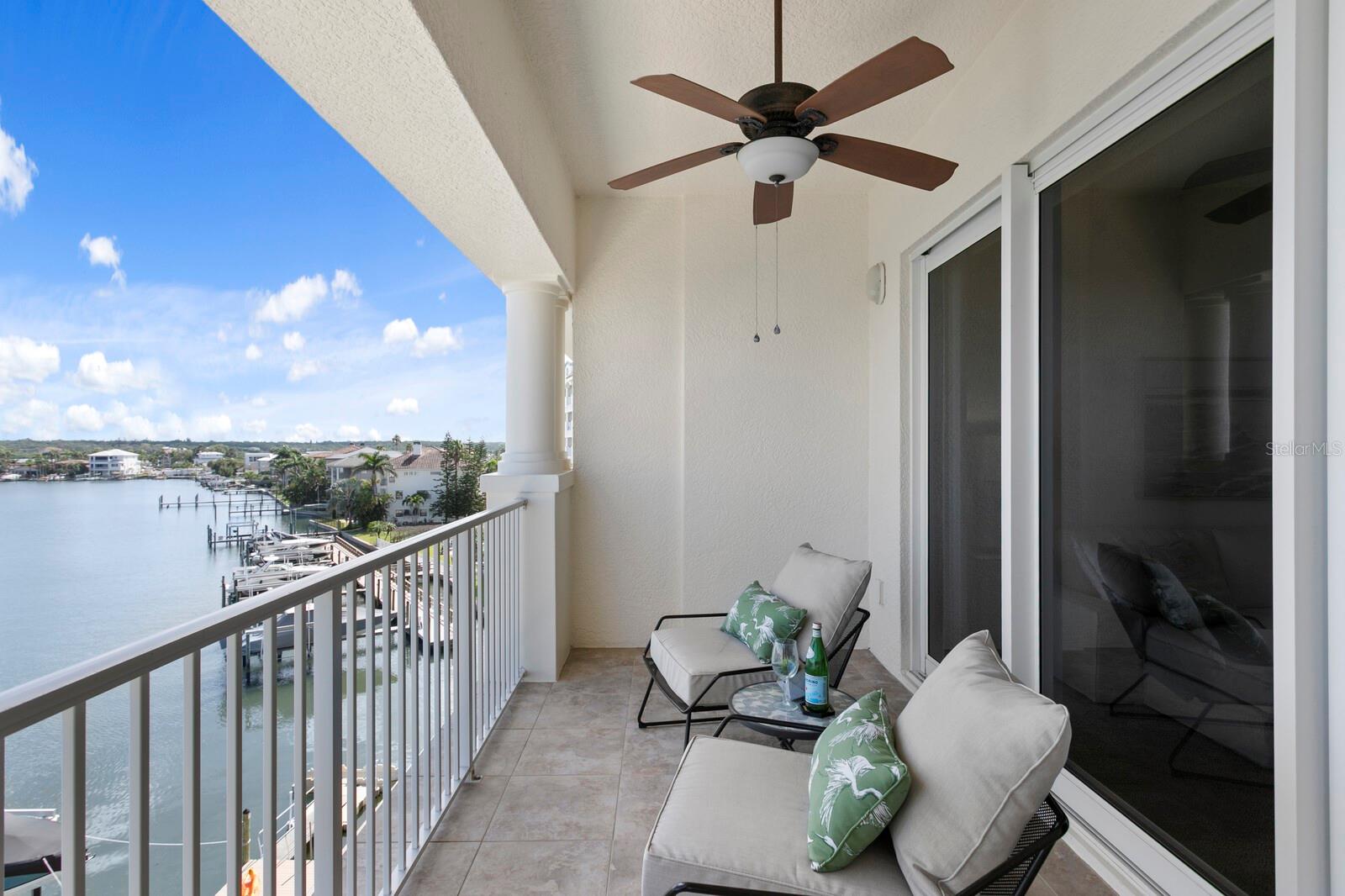 Living room balcony