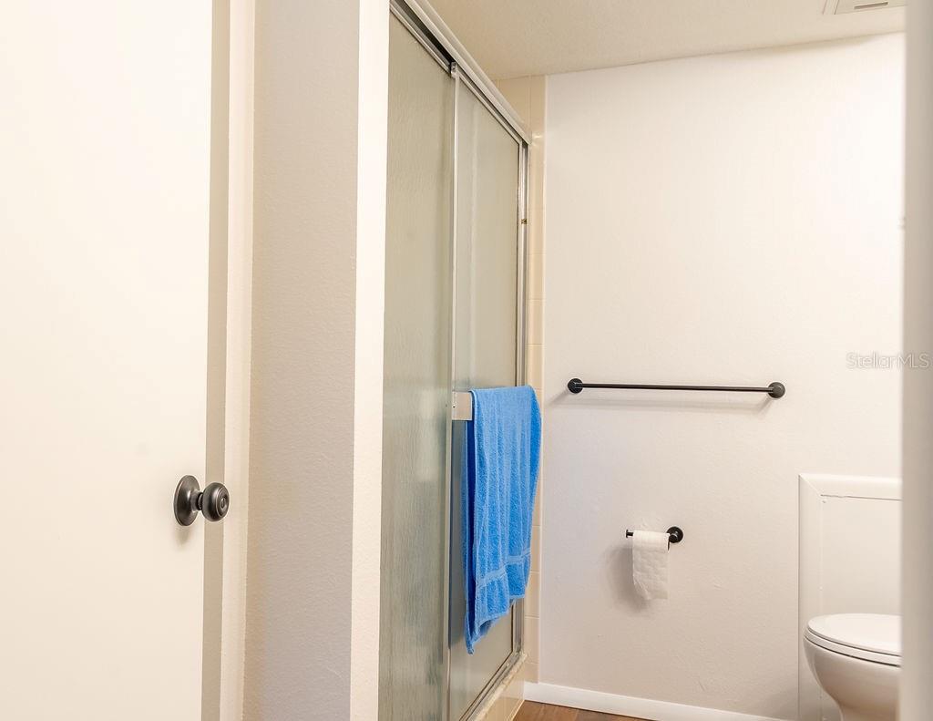 updated vanity in primary bathroom