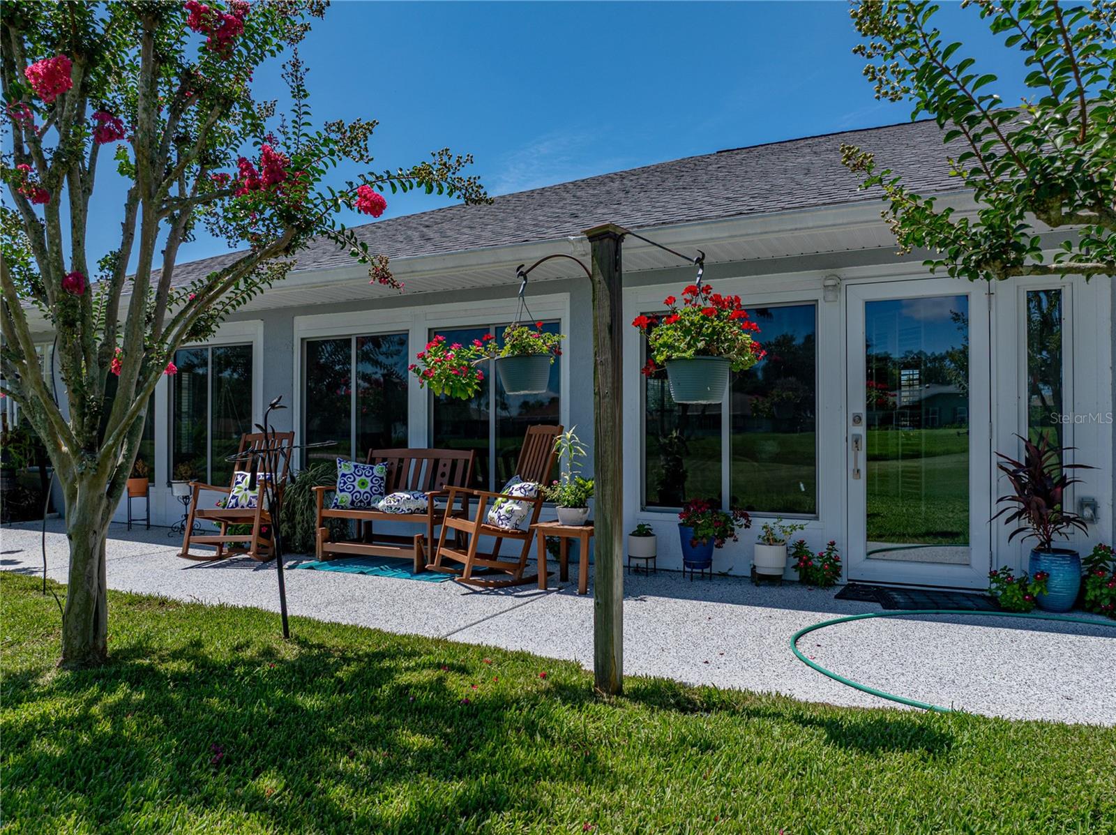 Rear Patio