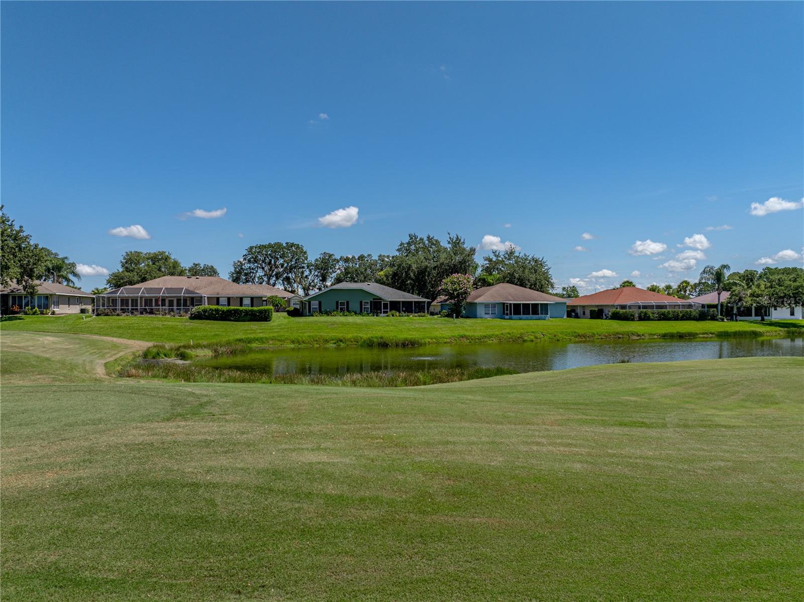 Rear Golf Course Views