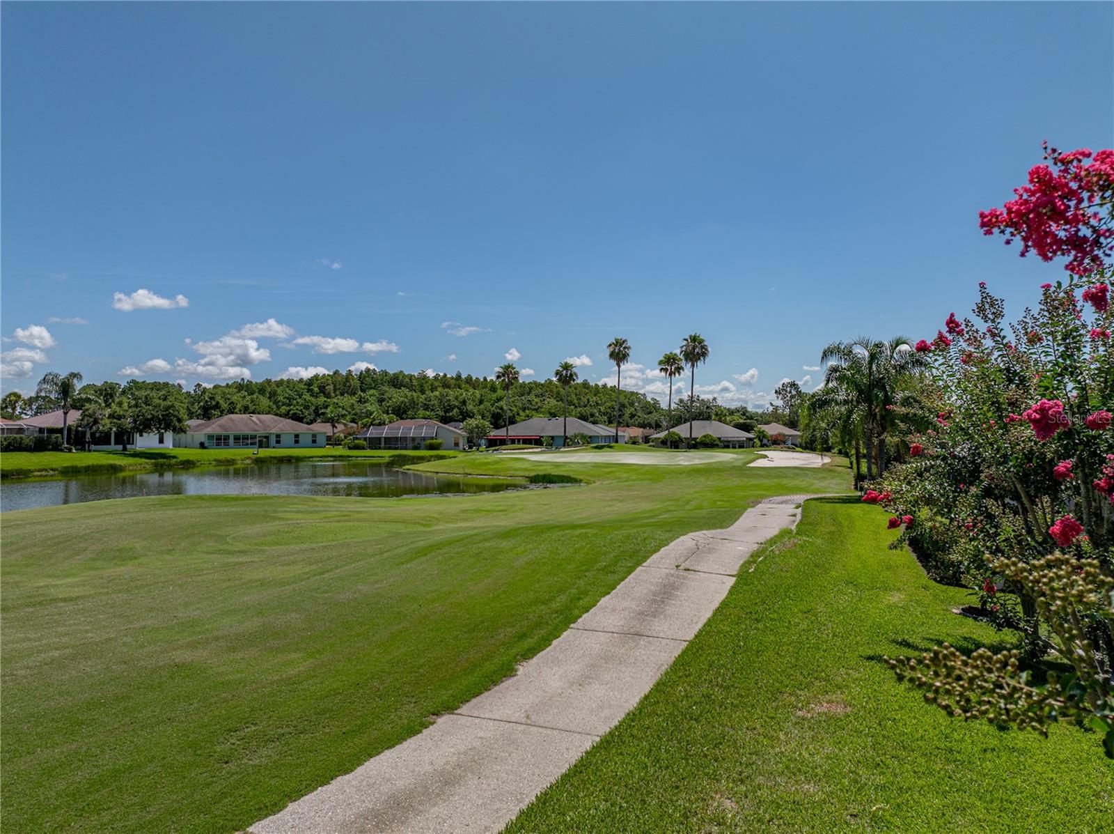 Rear Golf Course Views