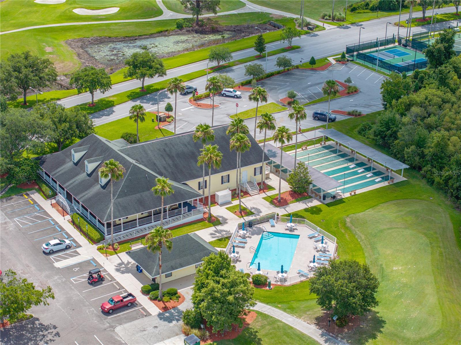Second Clubhouse and Pool with Shuffleboard, Tennis, Pickleball