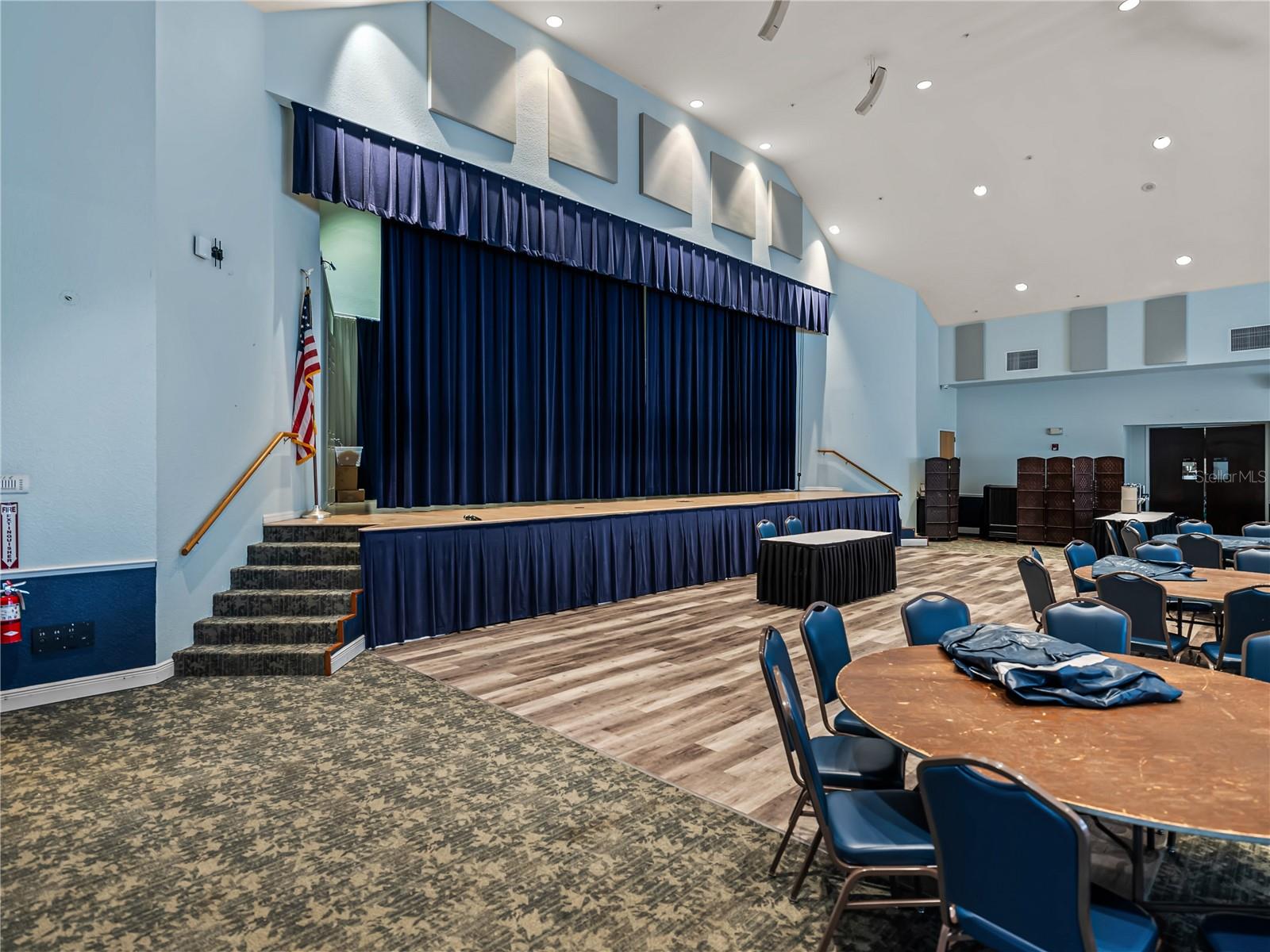 Main Clubhouse Stage and Ballroom
