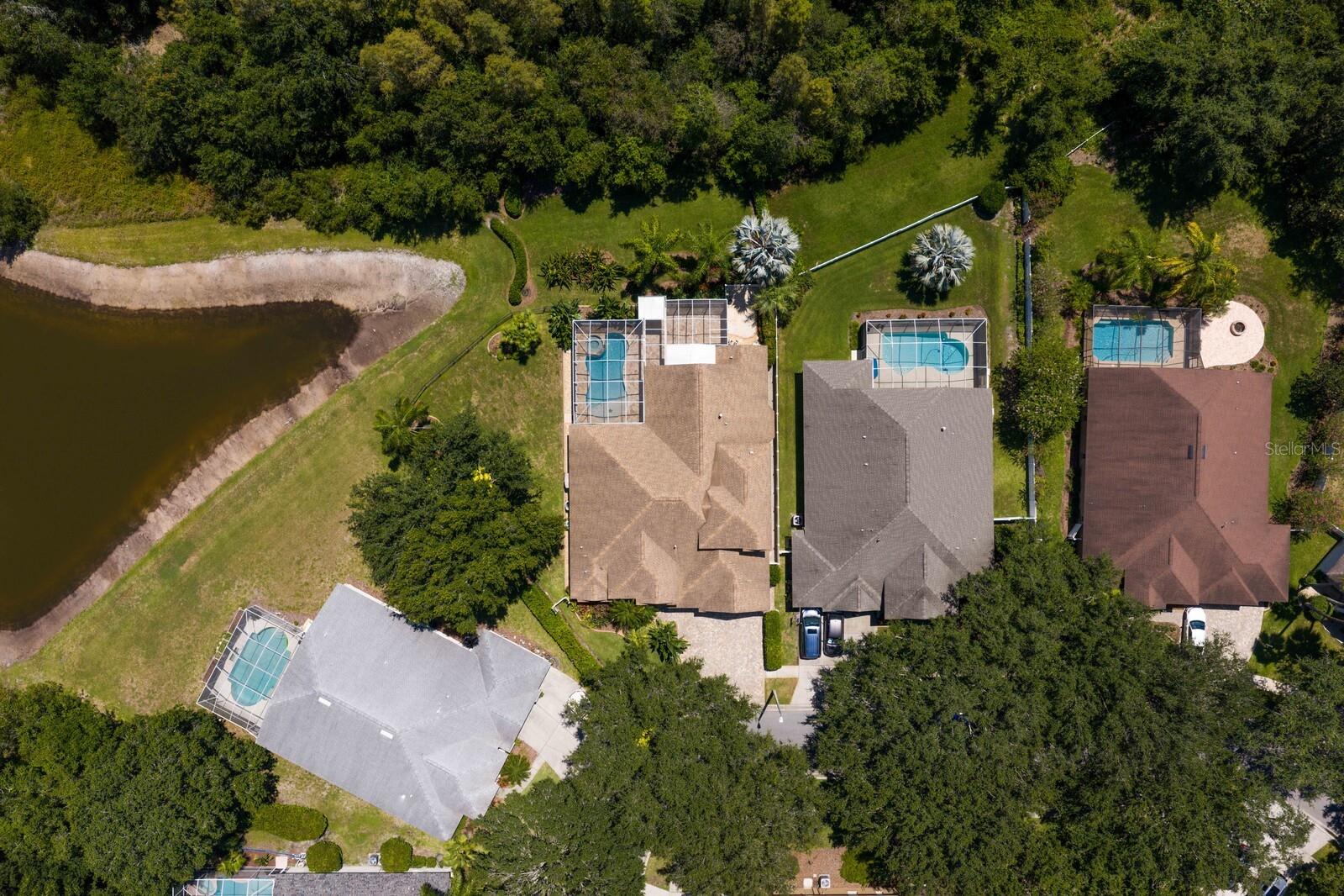 AERIAL VIEW OF PROPERTY