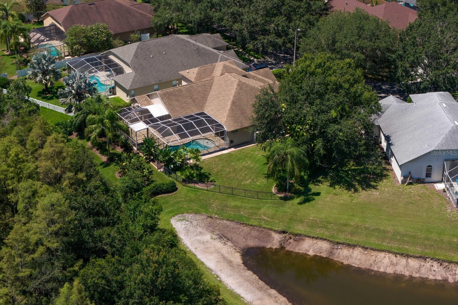 AERIAL VIEW OF PROPERTY
