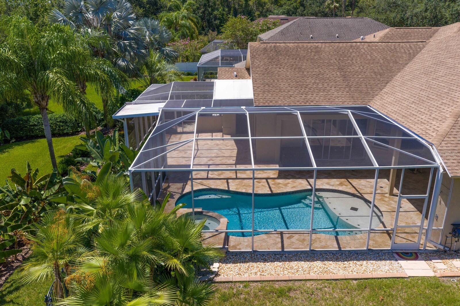 AERIAL VIEW OF PROPERTY