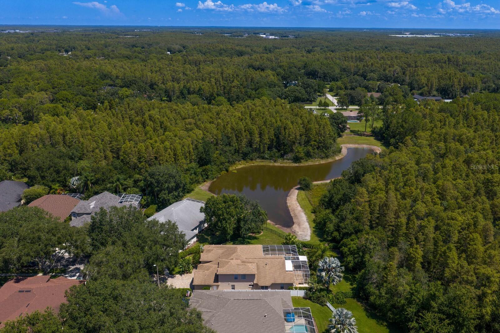 AERIAL VIEW OF PROPERTY