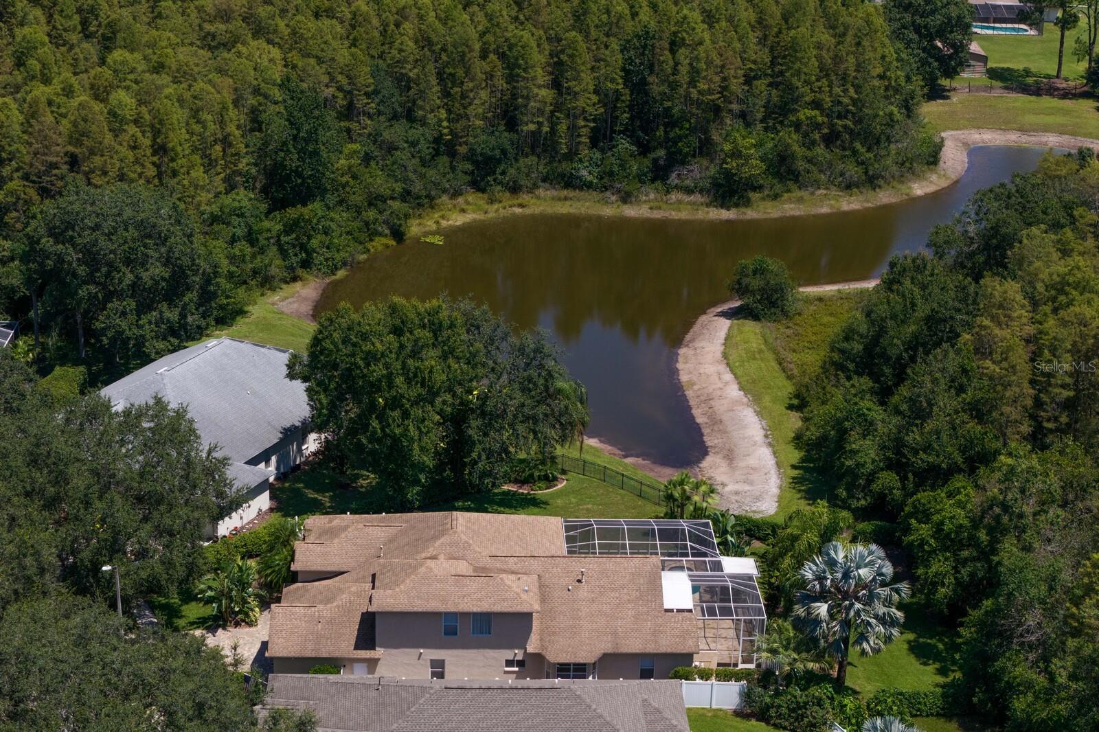 AERIAL VIEW OF PROPERTY