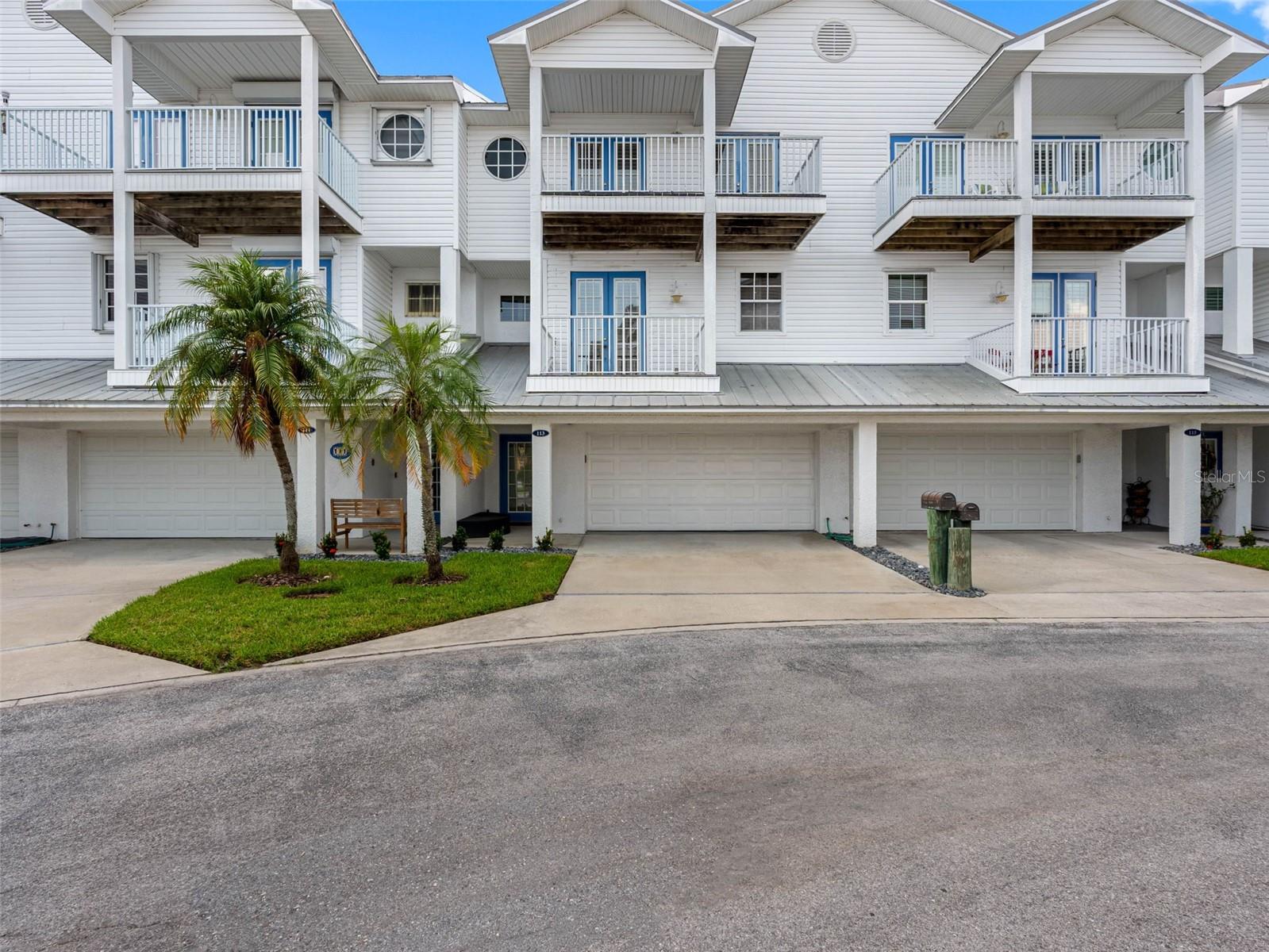 front of townhome
