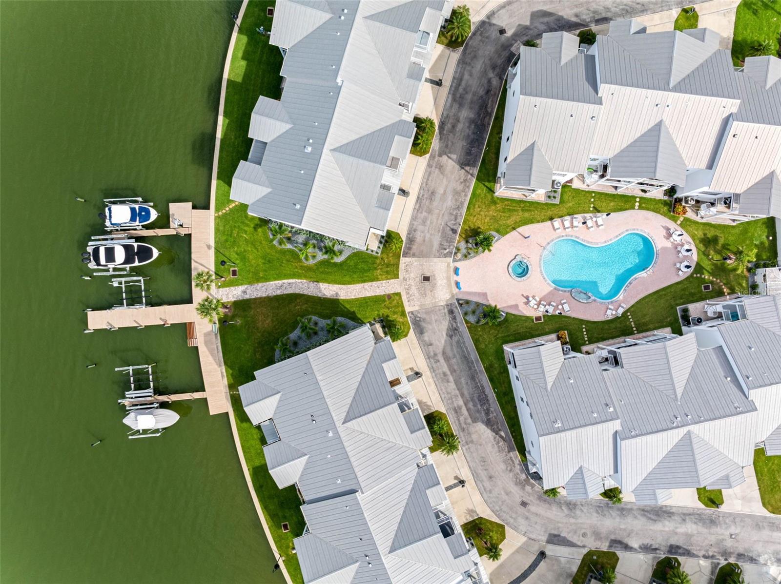 arial view