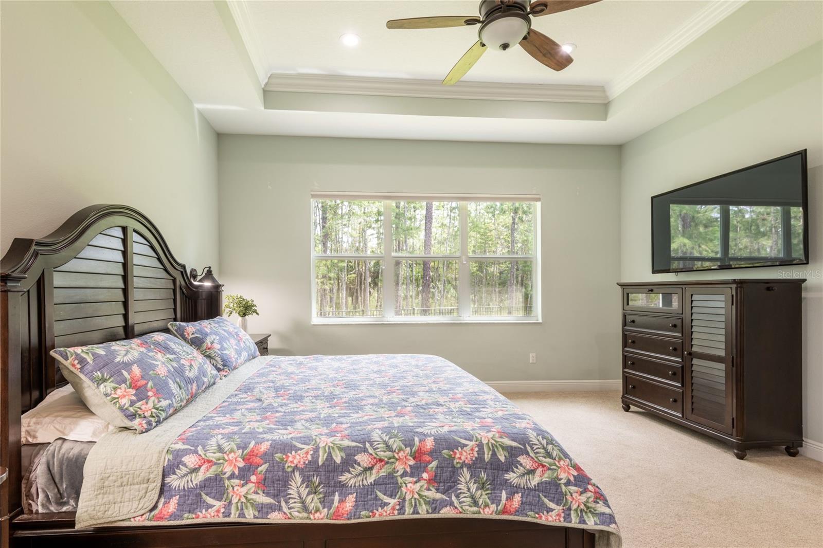 Another view of primary bedroom.