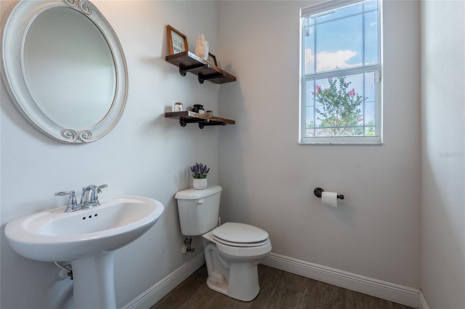 Half bath.
