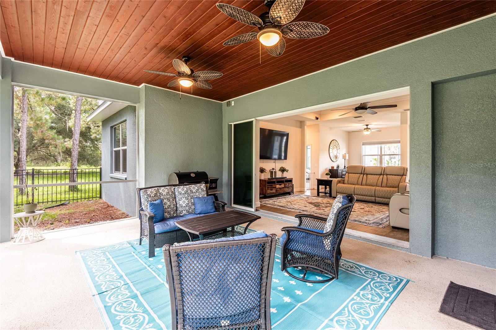 New ceiling fans.