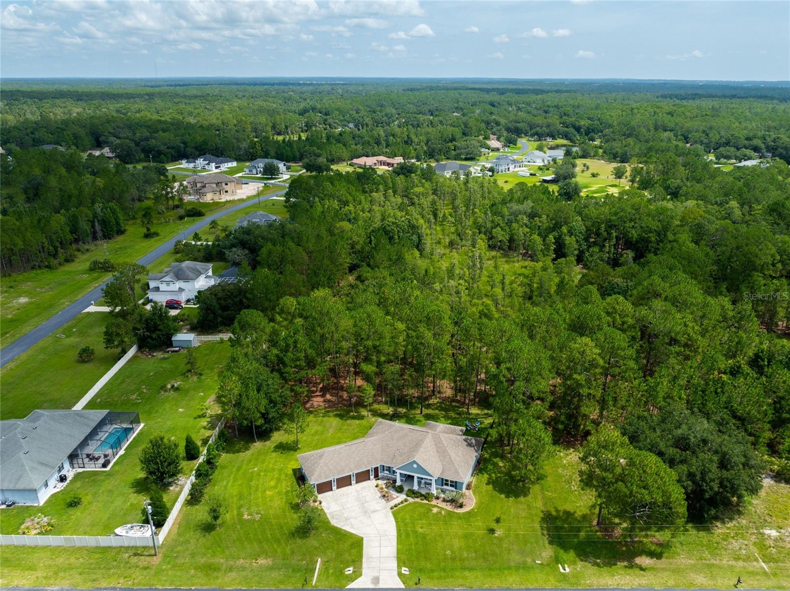 Home sits on 2.62 acres.