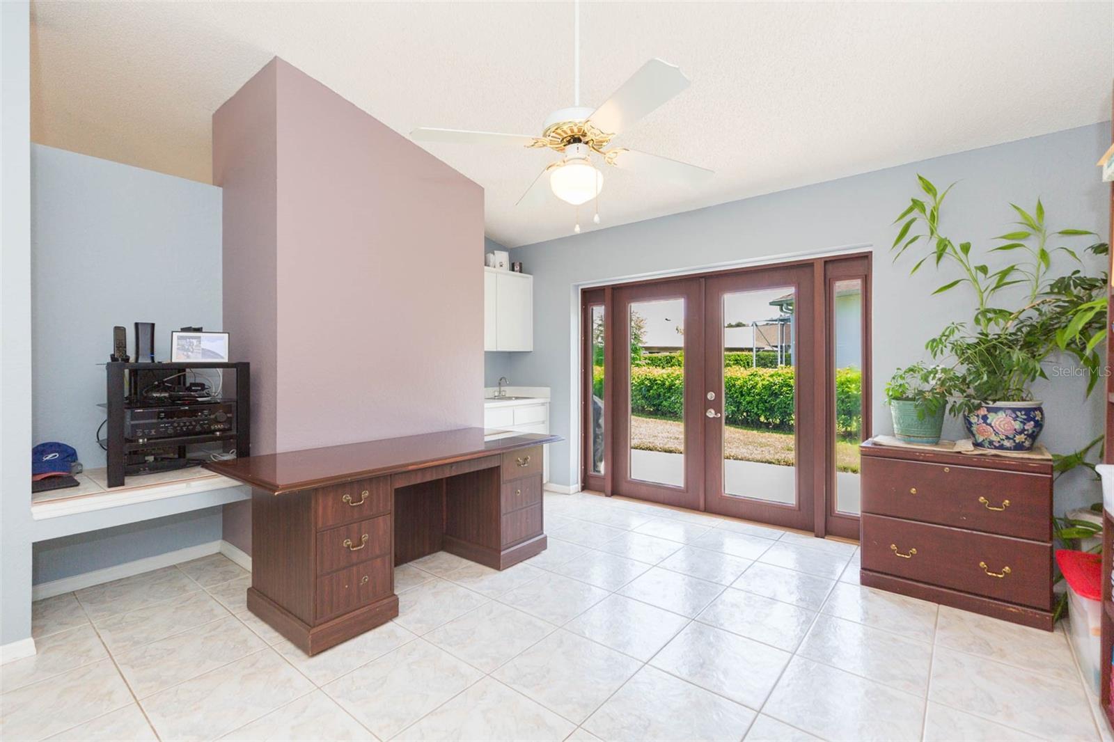 Great Room leads to patio