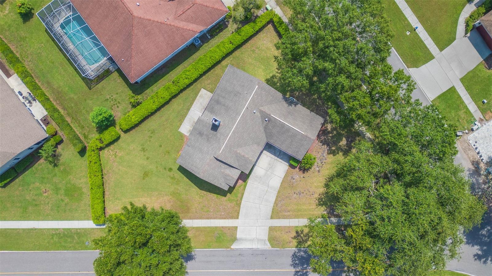 Aerial Corner Lot