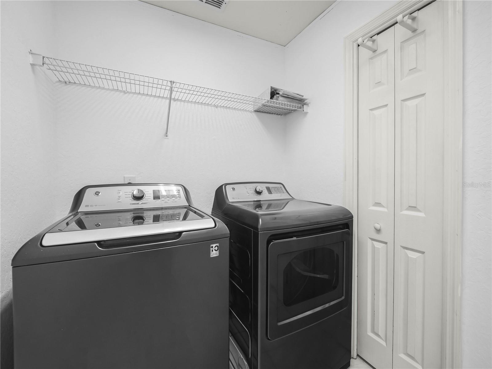 laundry room washer and dryer included