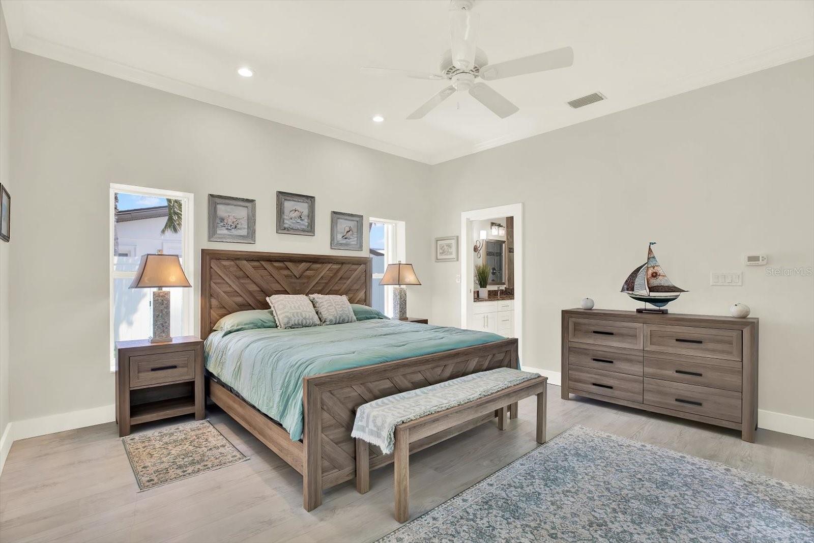 Primary Suite with 2 walk-in closets